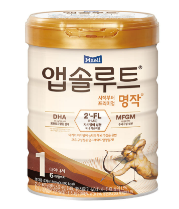 매일유업 앱솔루트 명작