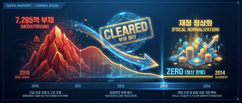 이재명 정부 부동산 로드맵 인포그래픽 - 부채청산
